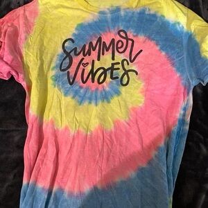 Gildan Summer Vibes Tie-Dye Short Sleeve Tee